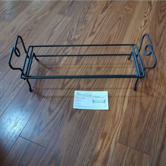 The Pampered Chef Simple Additions  Hospitality Stand 1955 Never Used - Picture 1 of 3